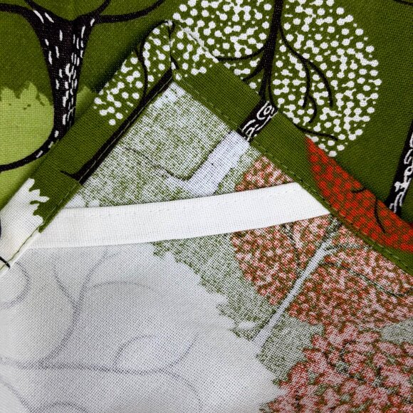 Crate & Barrel Arbor Tree Dishtowel 2020 Cotton Kitchen Towel Autumn Fall Decor - Picture 5 of 8